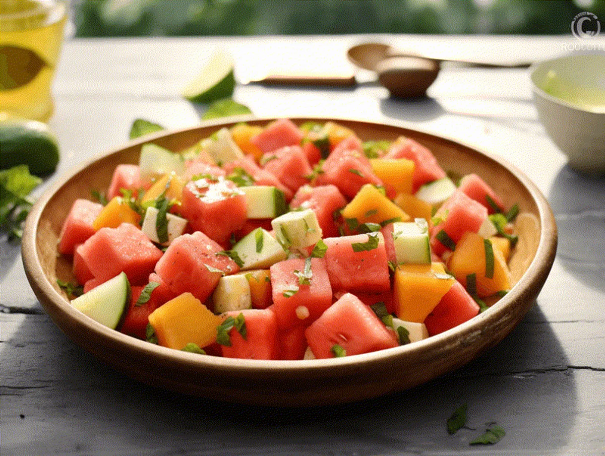 Fräch Melonsallad