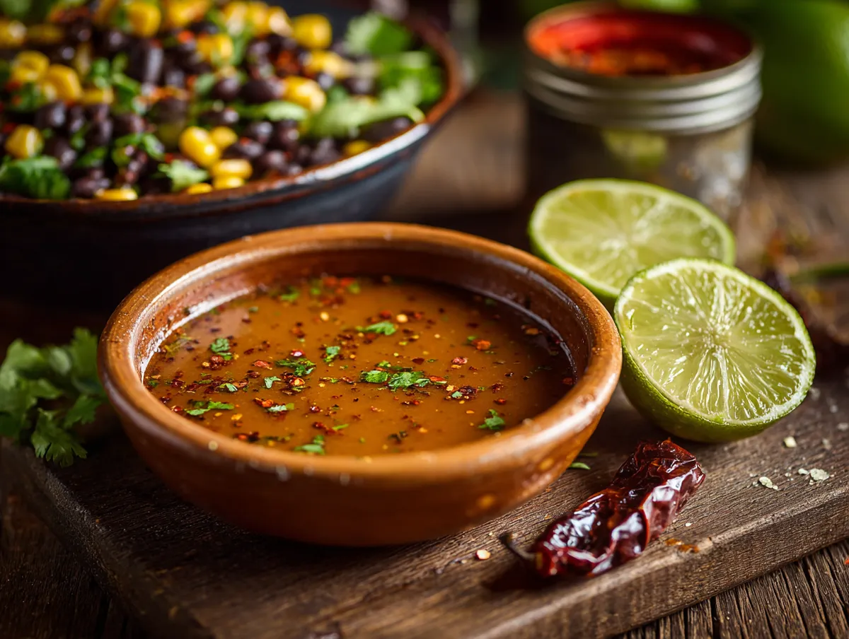 Kryddig Chipotle-lime-vinägrett