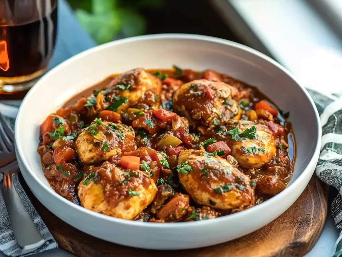 Kyckling Cacciatore