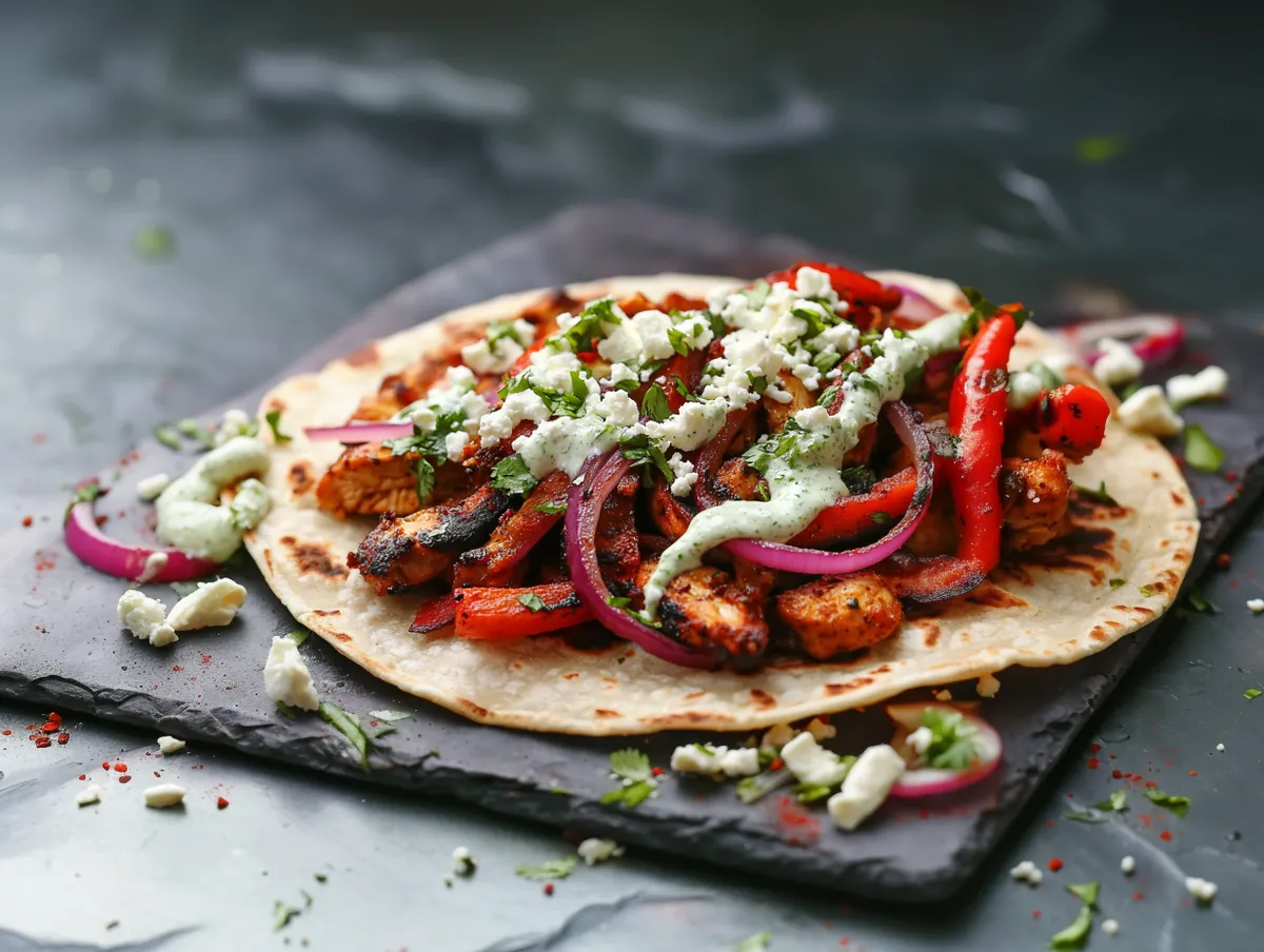 Kycklingfajitas