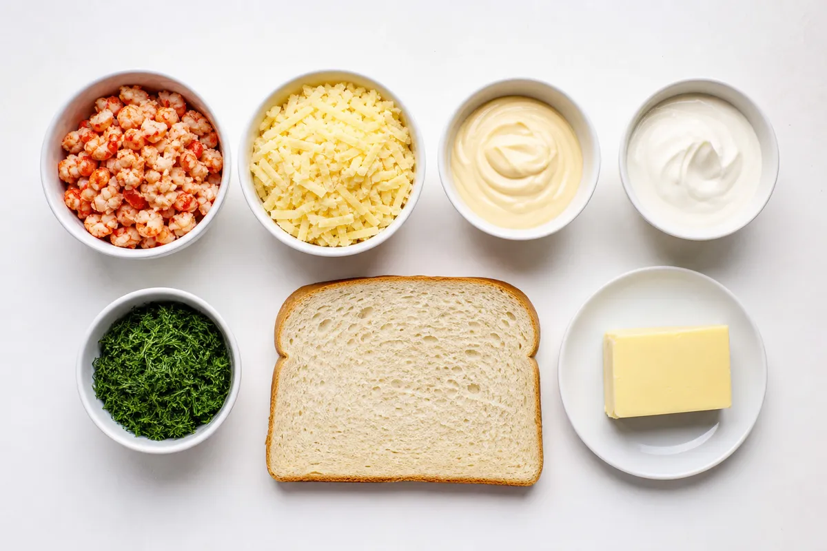 Ingredienser till Öjebytoast