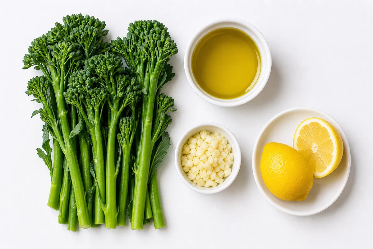 Ingredienser till Rostad Broccolini
