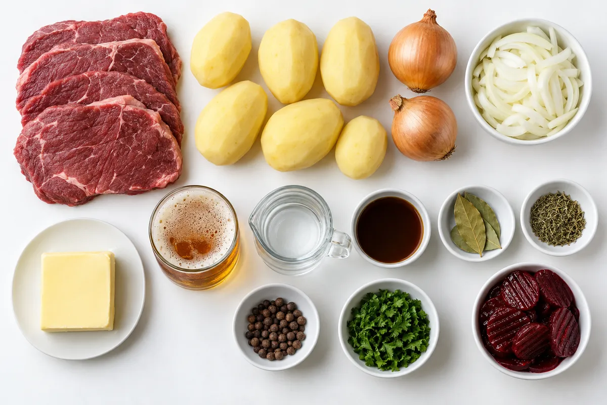 Ingredienser till Sjömansbiff