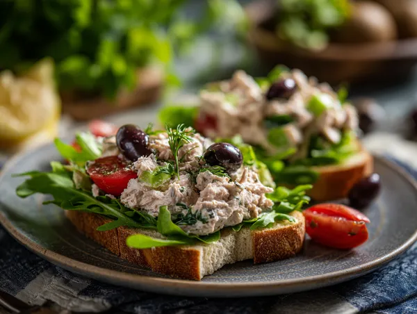 Enkel Tonfisksallad