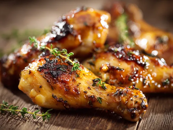 Honung- och senapkycklingklubbor