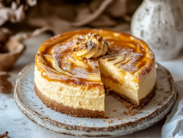 Dulce de Leche Cheesecake