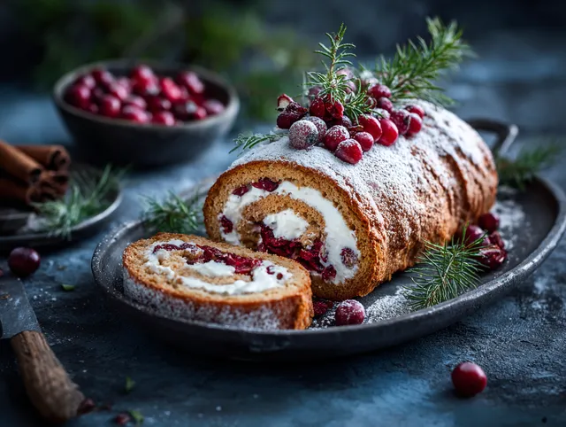 Klassisk Rulltårta med Sylt