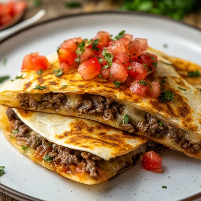 Köttfärs Quesadilla