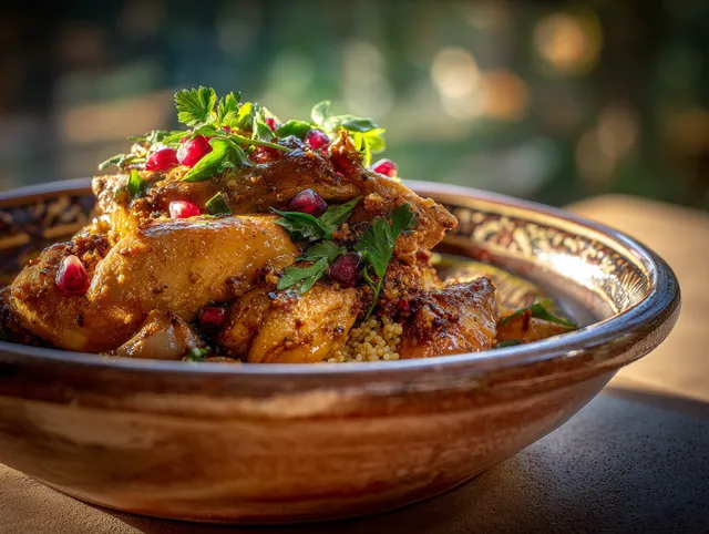 Marockansk Kyckling Tagine