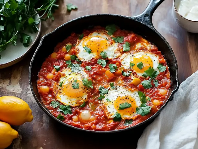 Shakshuka med Fetaost