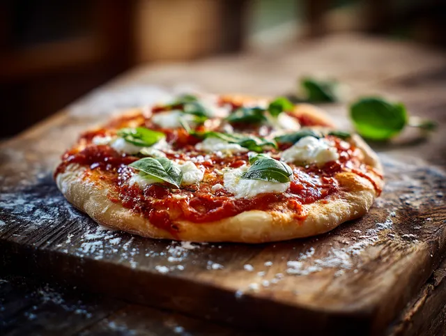 Snabb pizzadeg utan jäst