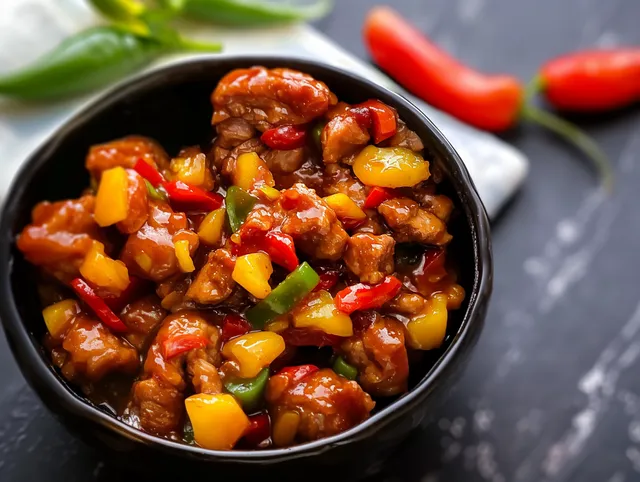 Sötsur Fläsk - Krispig Kinesisk Klassiker