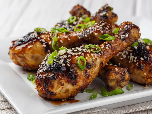 Teriyaki-kycklingklubbor