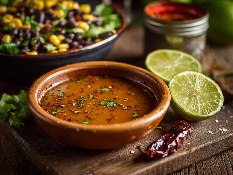 Kryddig Chipotle-lime-vinägrett