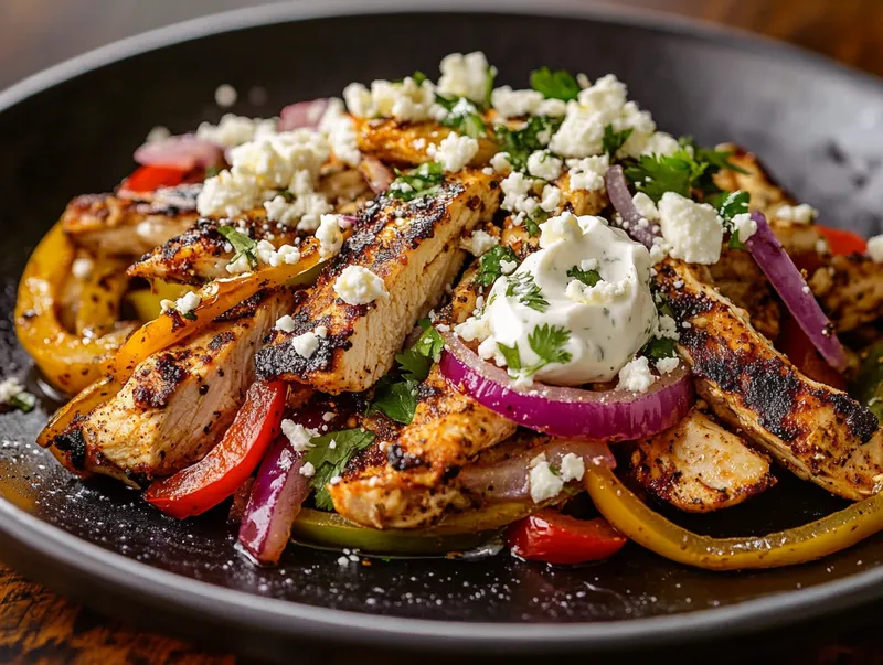 Kycklingfajitas