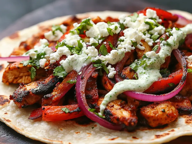 Kycklingfajitas