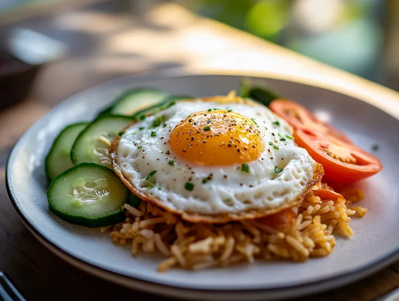 Nasi Goreng - Indonesiskt Stekt Ris