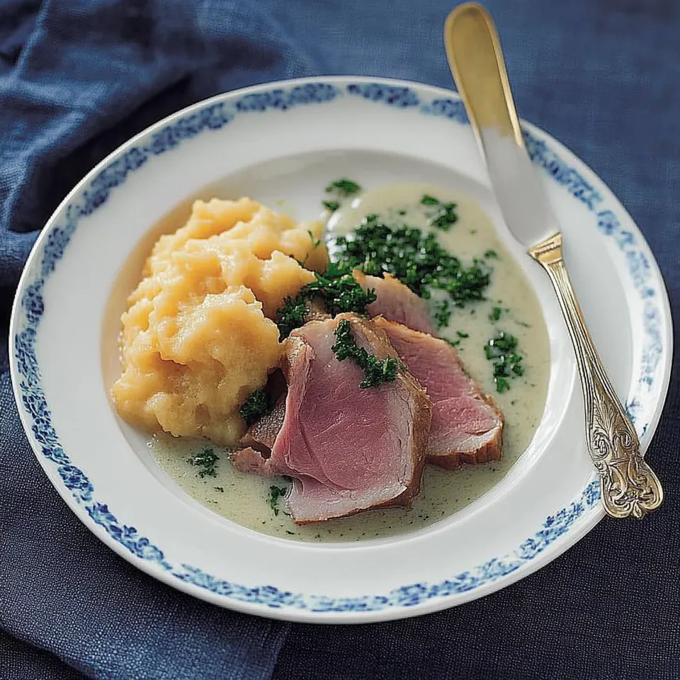 Fläsklägg med Rotmos
