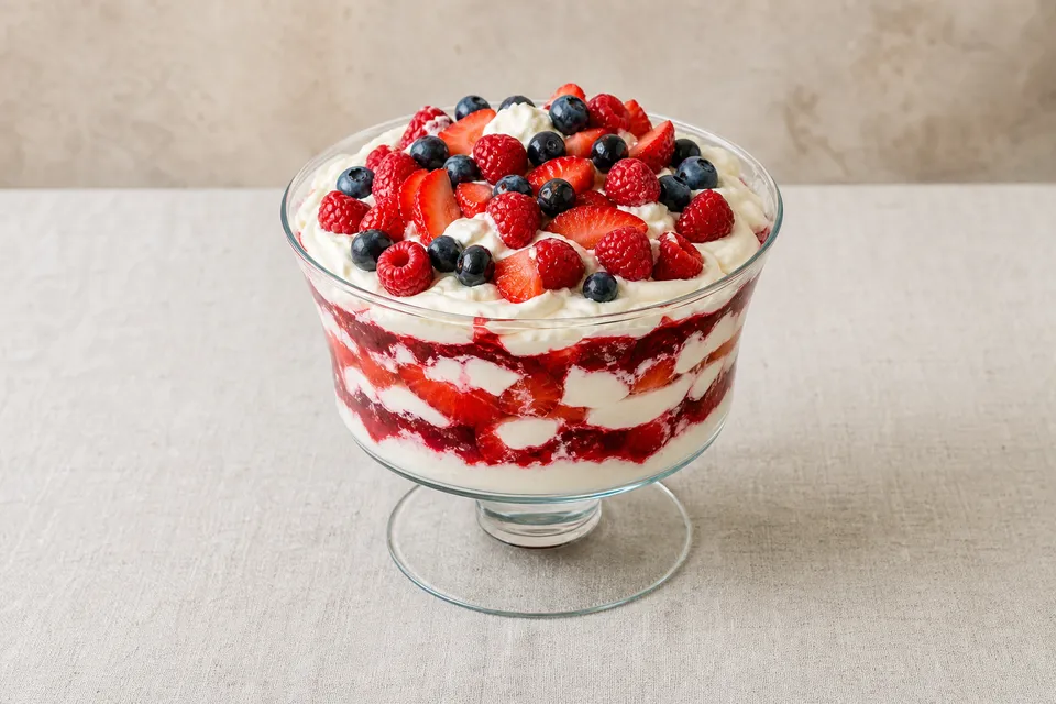 Sommartrifle med bär