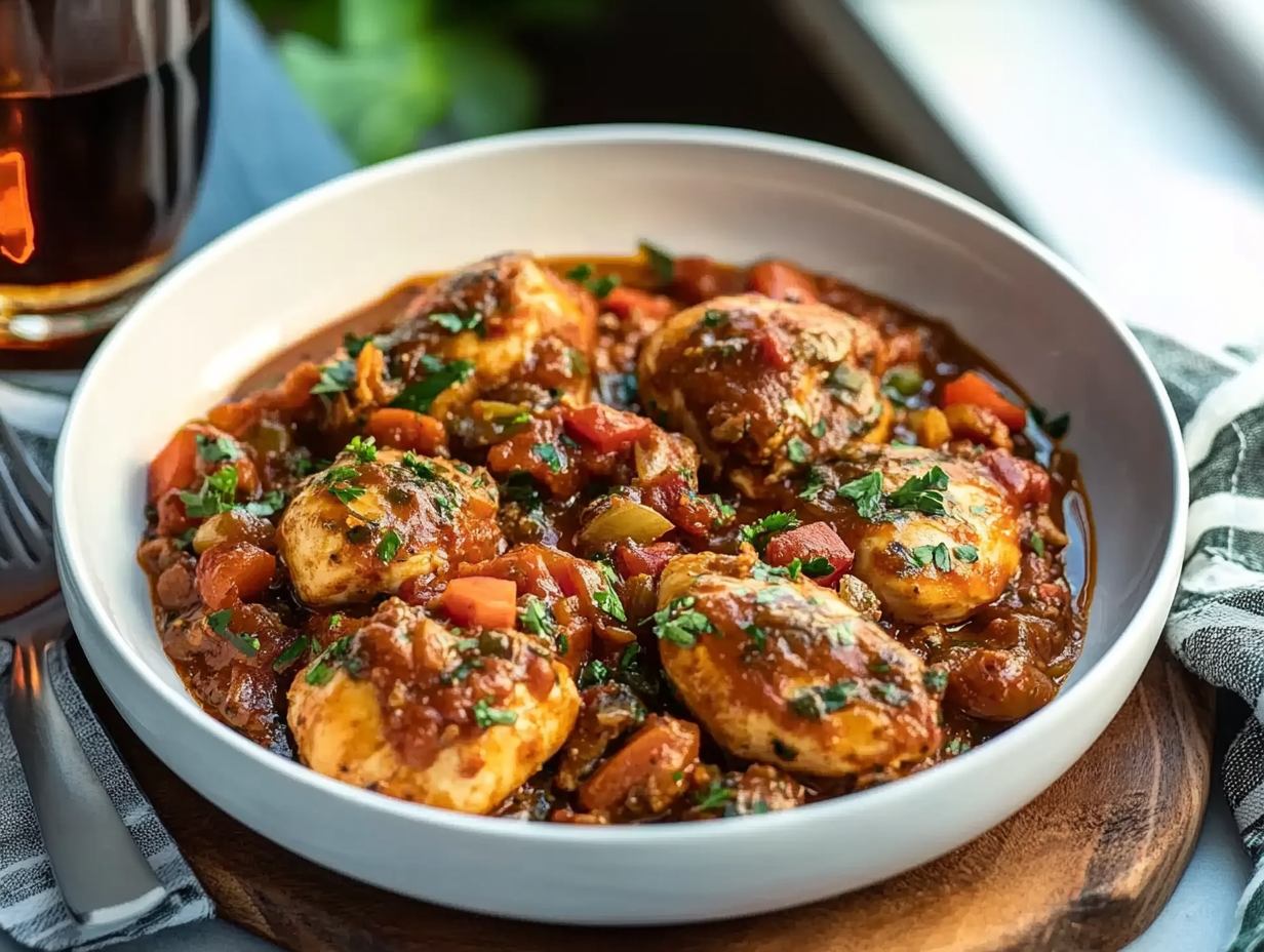 Kyckling Cacciatore