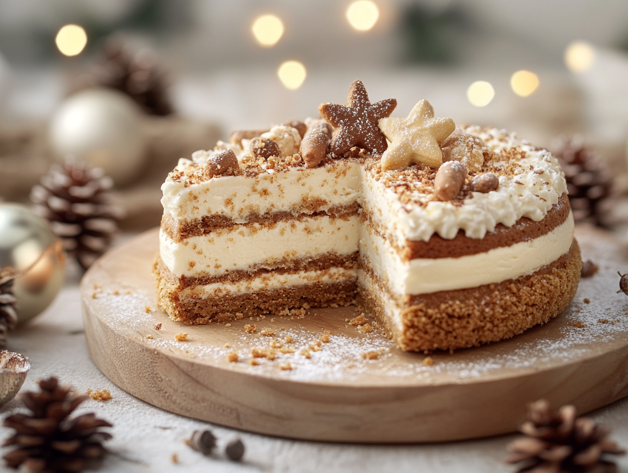 Pepparkakscheesecake